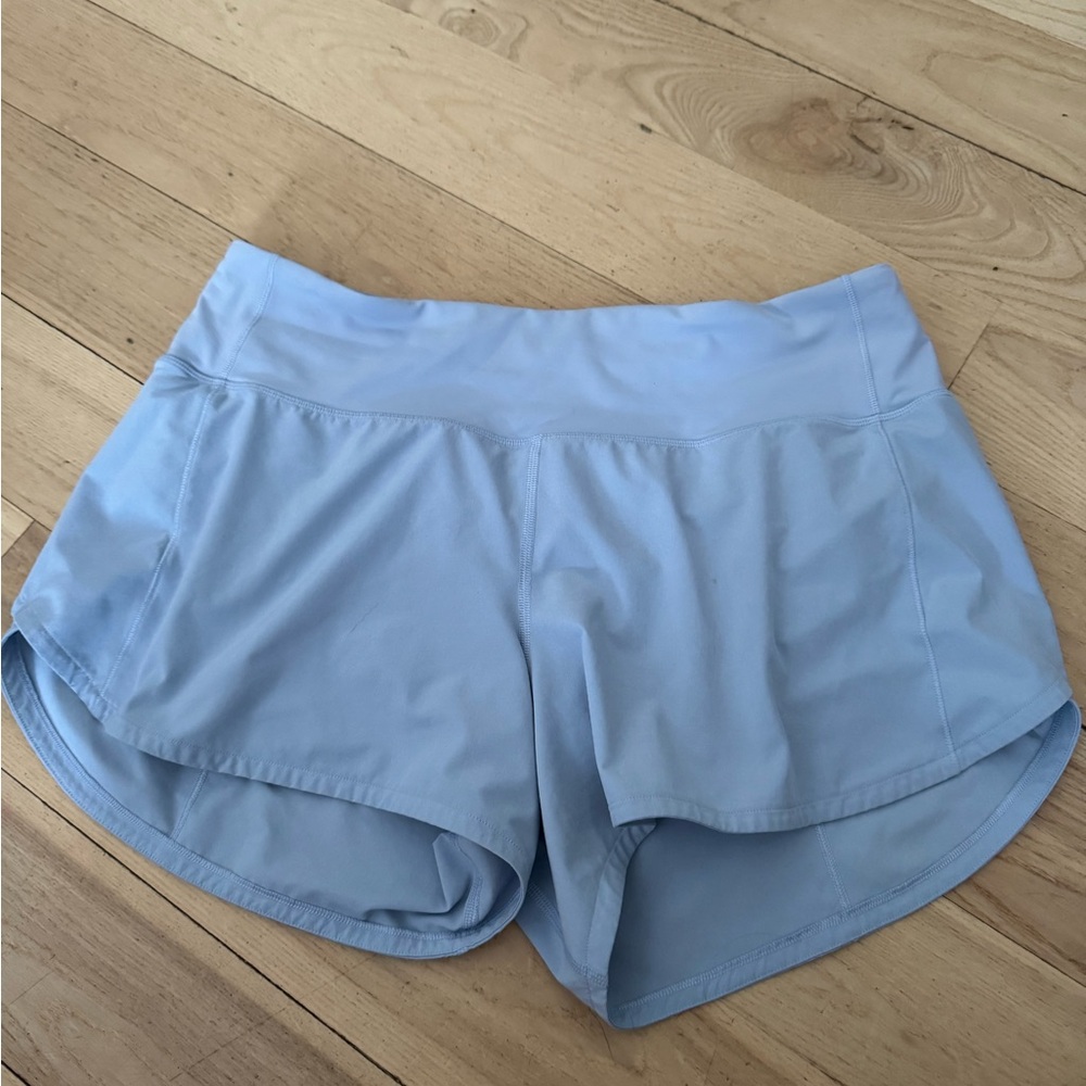 Lululemon Athletica Sky Blue Athletic Shorts